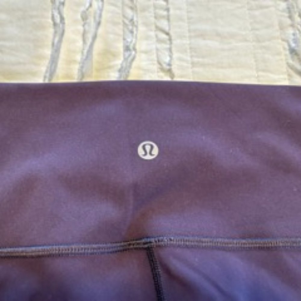 Lululemon Dark Purple Leggings - Size 6